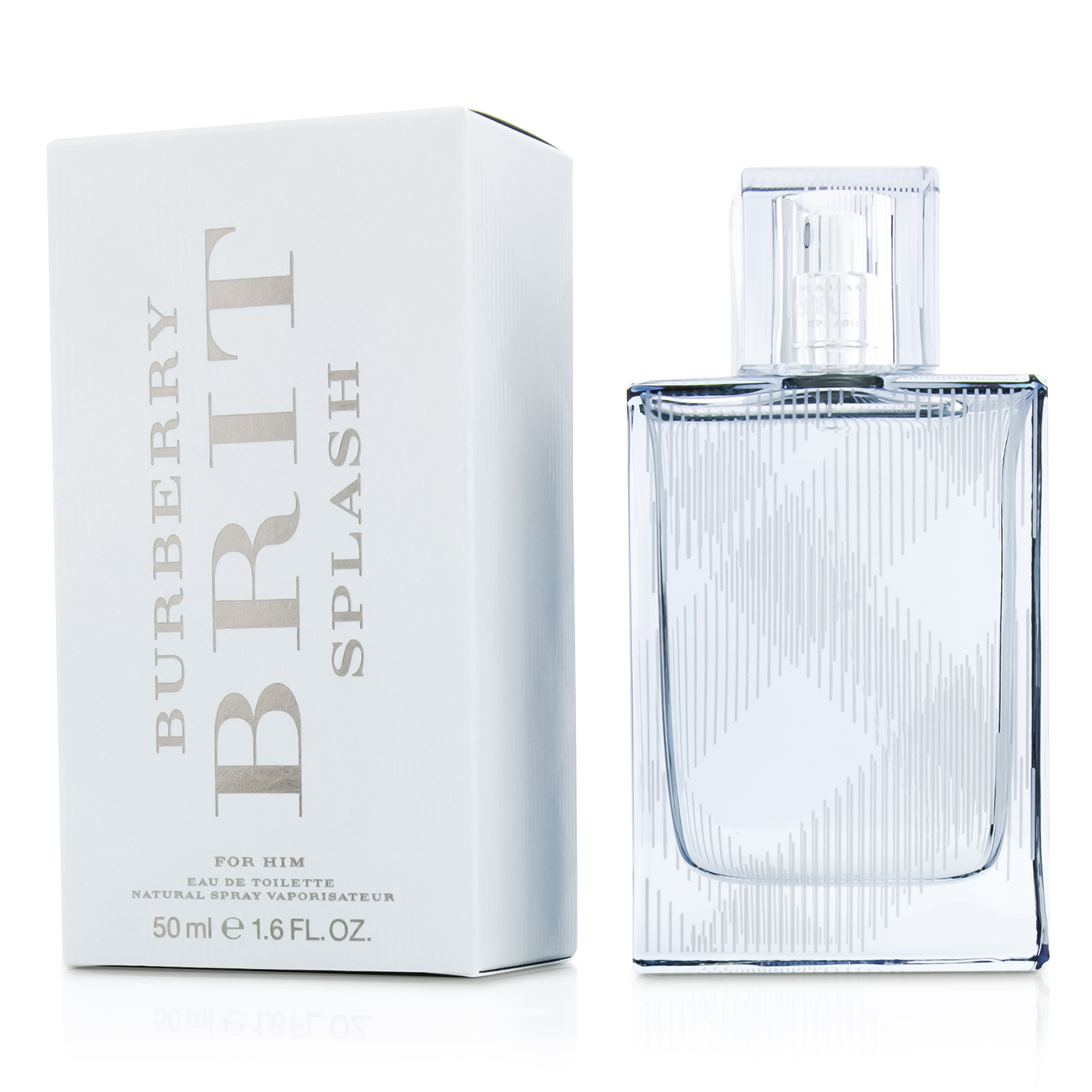 Burberry สเปรย์น้ำหอม Brit Splash EDT 50m/1.6oz