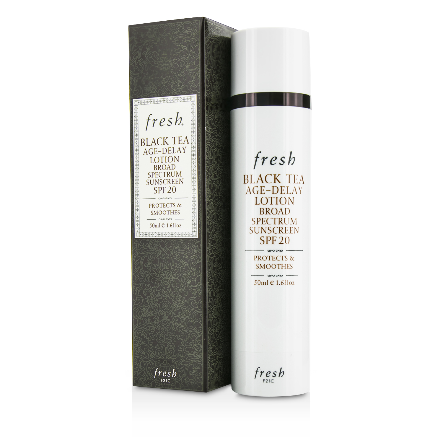 Fresh Black Tea Антивозрастной Солнцезащитный Лосьон SPF 20 50ml/1.6oz