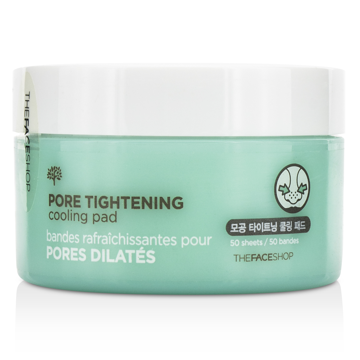 The Face Shop Pore Tightening Cooling Pad 50sheets