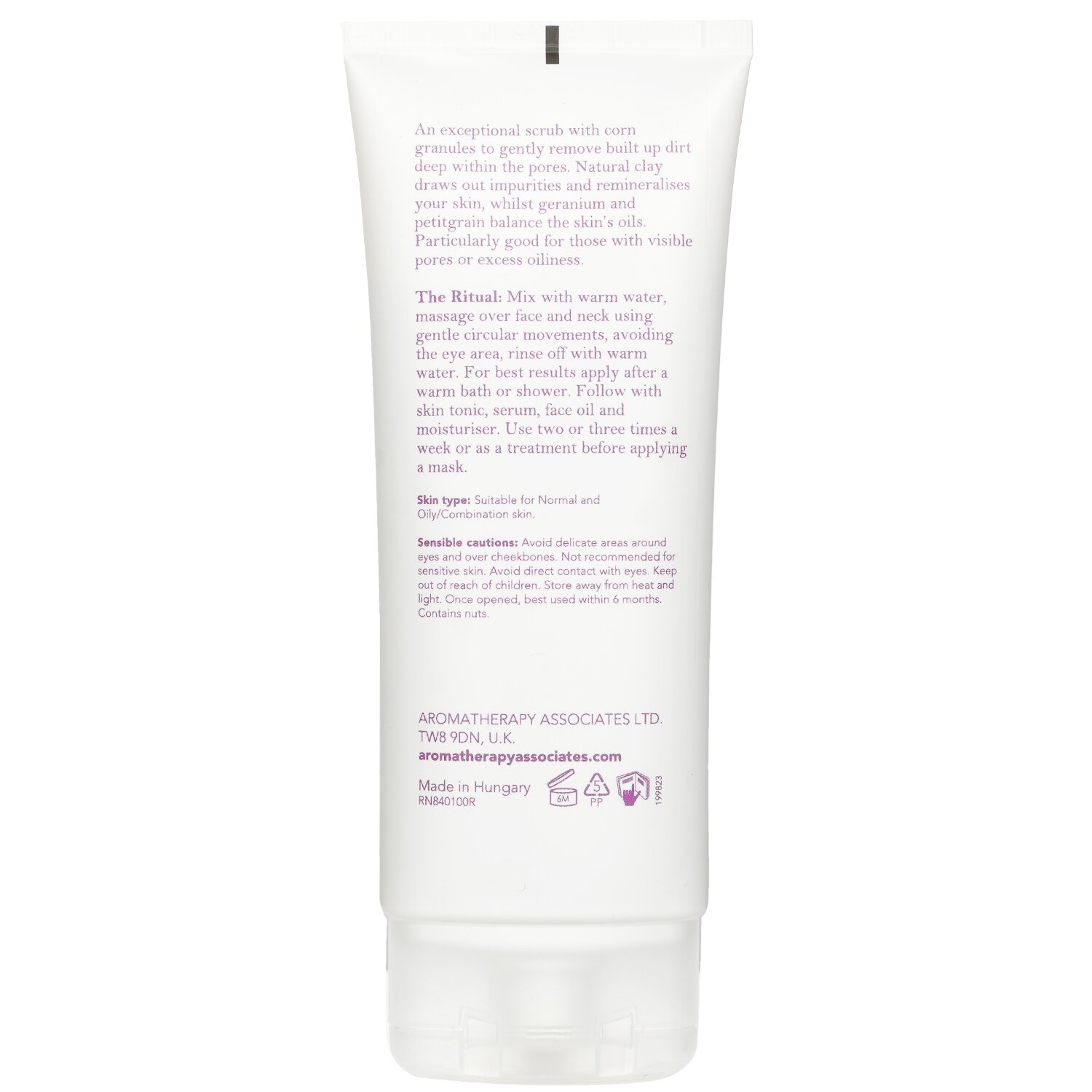 Aromatherapy Associates Mattifying Purifying Facial Scrub 100ml/3.4oz