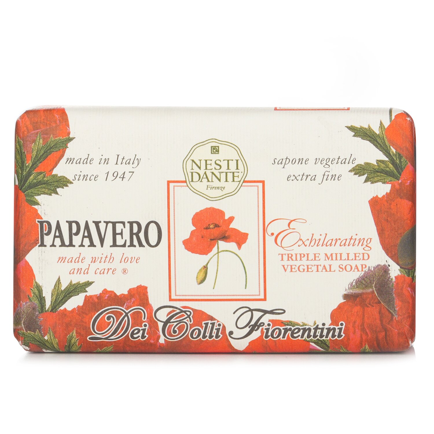 Nesti Dante 奈斯迪丹特  浪漫生活三重研磨植物皂 - 罌粟 250g/8.8oz