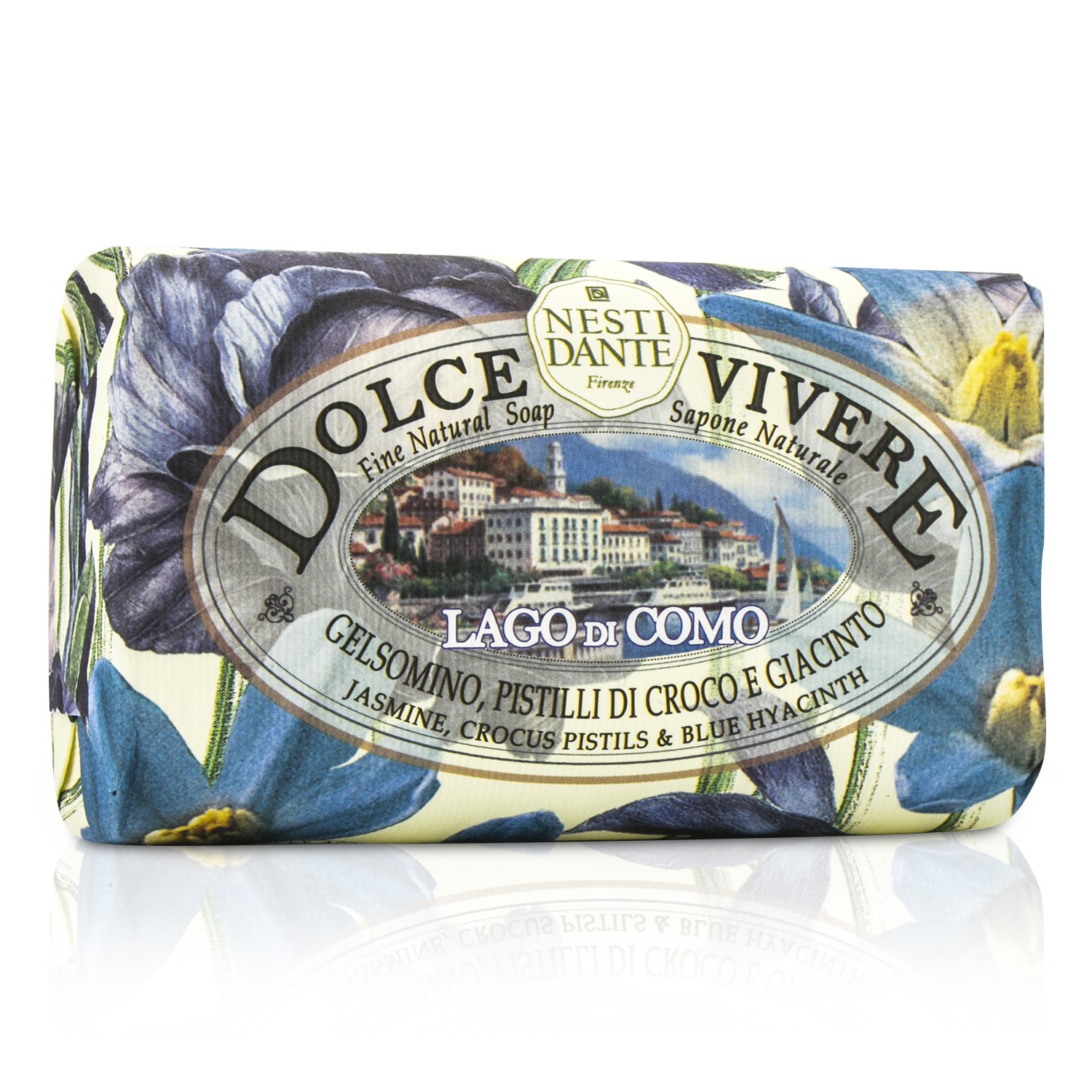Nesti Dante Dolce Vivere Натуральное Мыло - Lago Di Como - Жасмин, Крокус и Голубой Гиацинт 250g/8.8oz