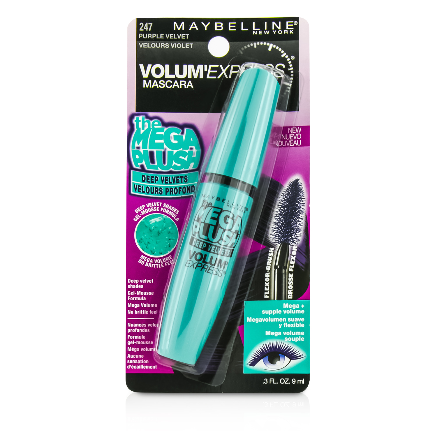 Maybelline Volum' Express The Mega Plush Mascara 9ml/0.3oz