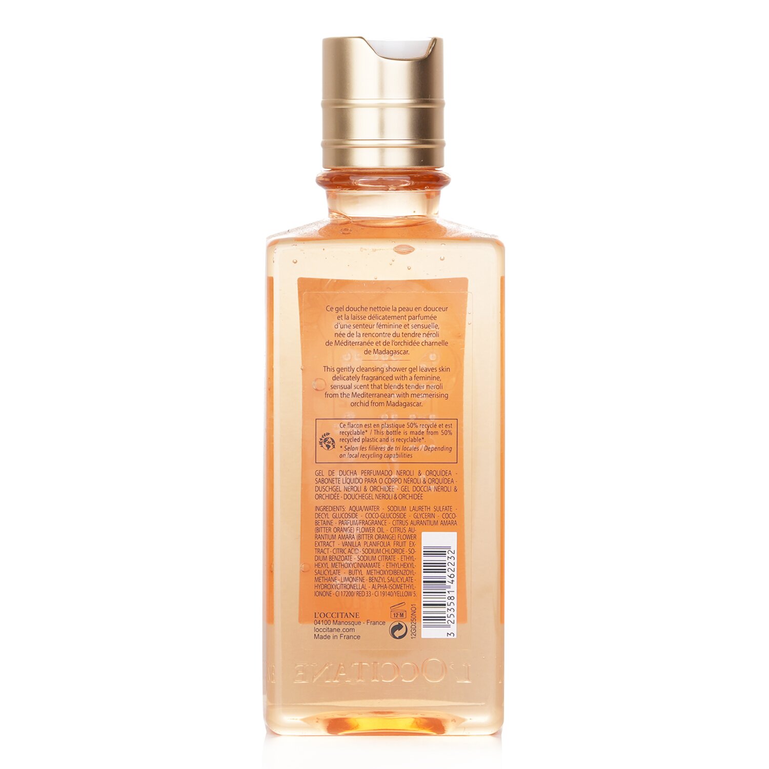 L'Occitane Neroli & Orchidee – sprchový gel 245ml/8.2oz