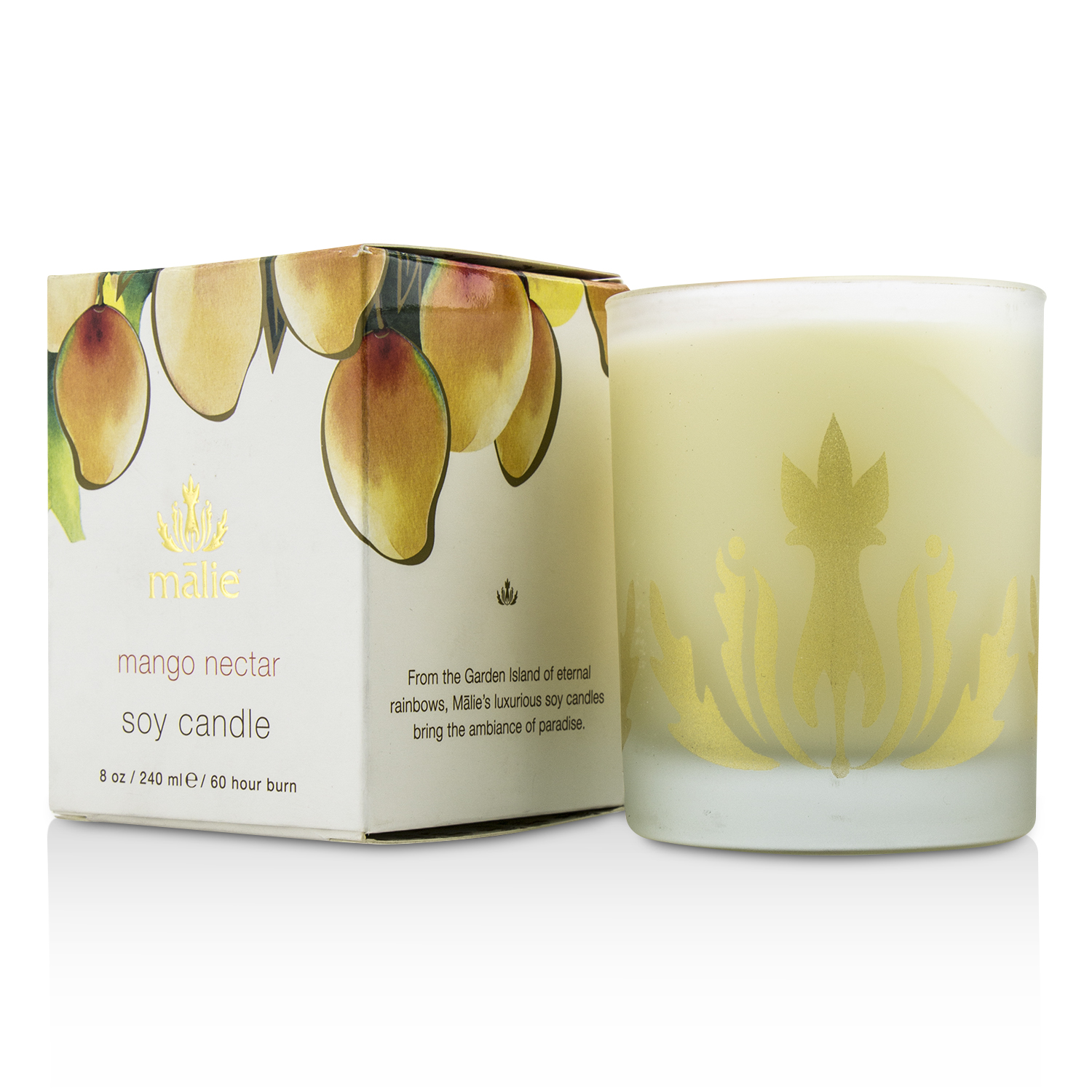 Malie Soy Candle - Mango Nectar 240ml/8oz