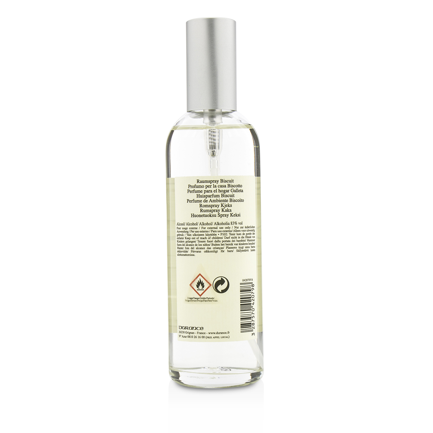 Durance Home Perfume Spray - Biscuit 100ml/3.4oz