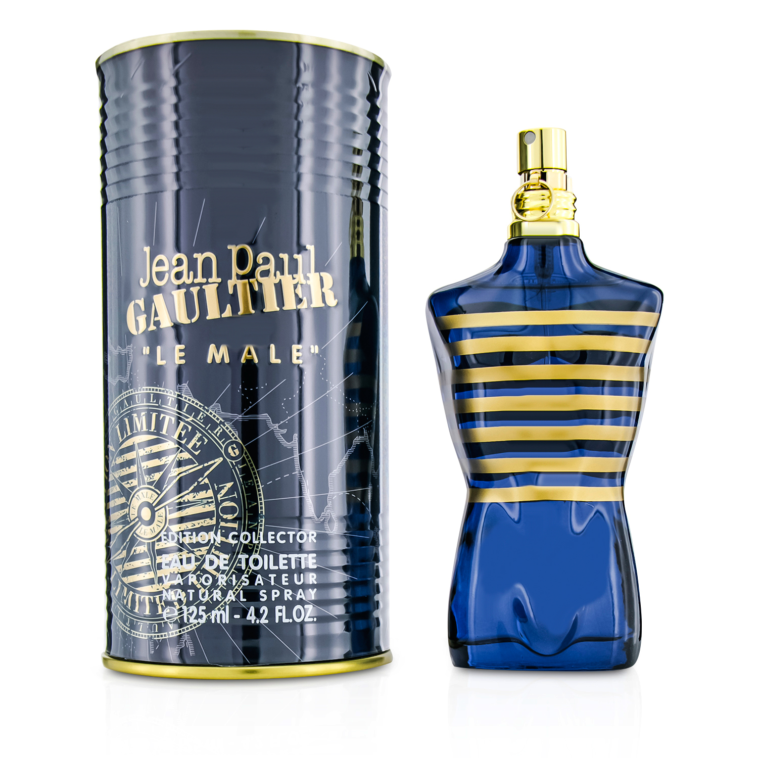 Jean Paul Gaultier Le Male Eau De Toilette Spray (Capitaine Collector Edition) 125ml/4oz
