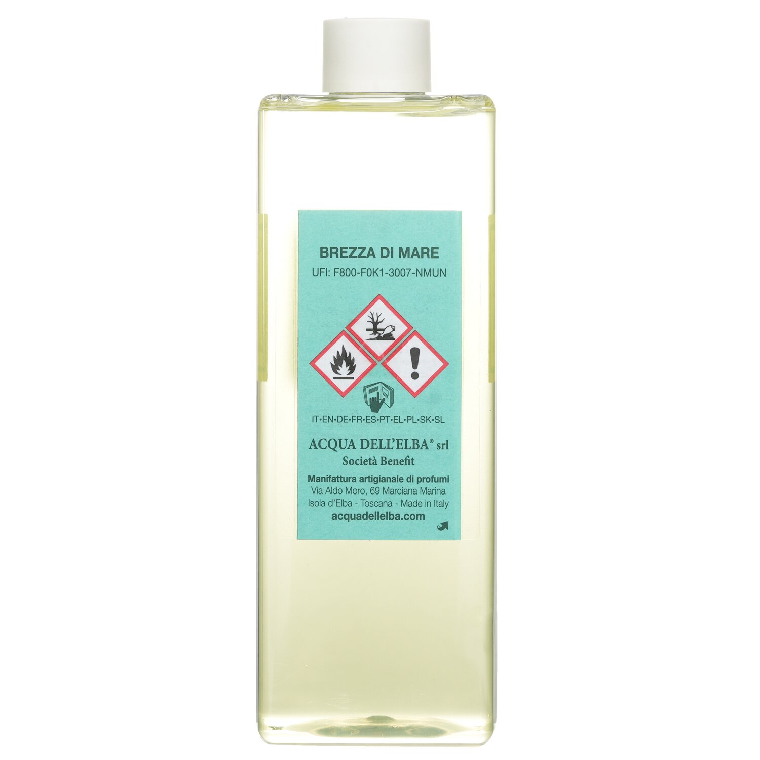 Acqua Dell'Elba Wkład do dyfuzora zapachowego Home Fragrance Diffuser Refill - Brezza Di Mare 500ml/17oz