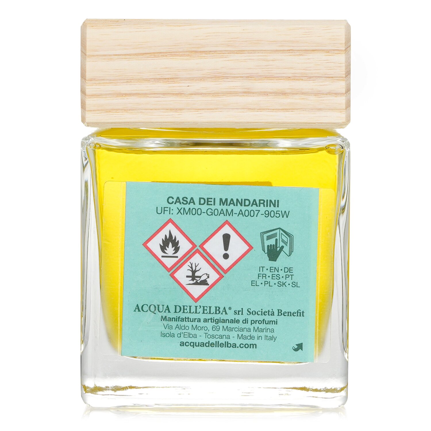 Acqua Dell'Elba Difusor de Aroma para Casa - Casa Dei Mandarini 200ml/6.8oz