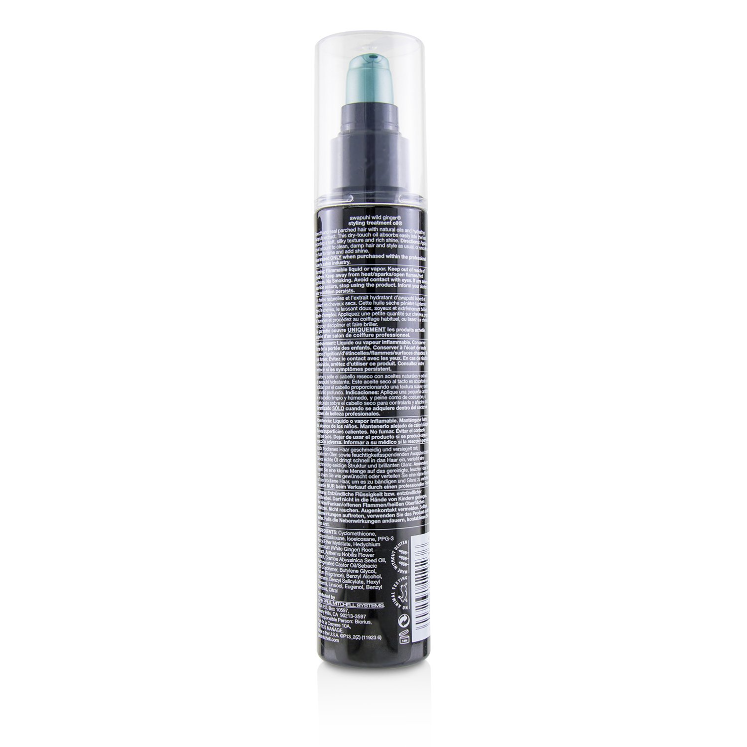Paul Mitchell Awapuhi Wild Ginger Style Styling Treatment Oil (Ultra Light - Silky) 150ml/5.1oz