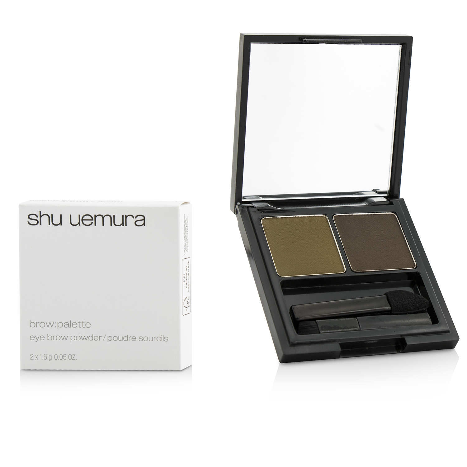 Shu Uemura Brow:Palette Eye Brow Powder 2x1.6g/0.05oz