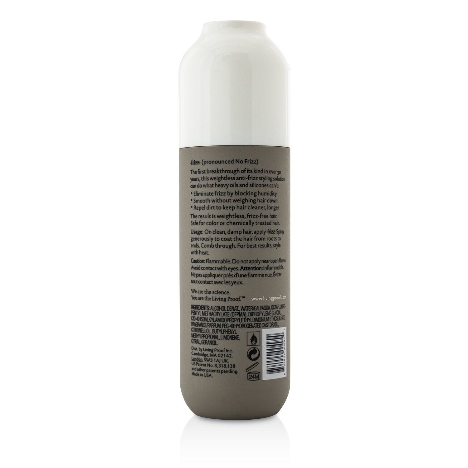 Living Proof No Frizz Ελαφρύ Σπρέυ Στάιλινγκ 200ml/6.7oz