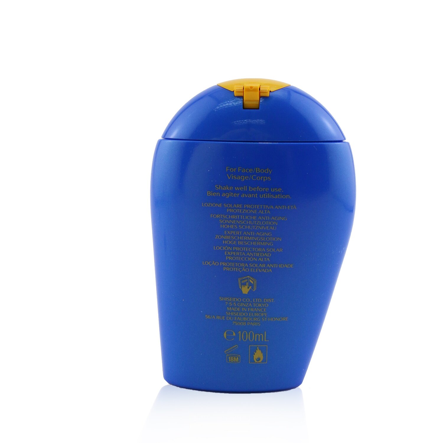 Shiseido Expert Sun Aging Protection Lotion WetForce For Face & Body SPF 30 100ml/3.4oz