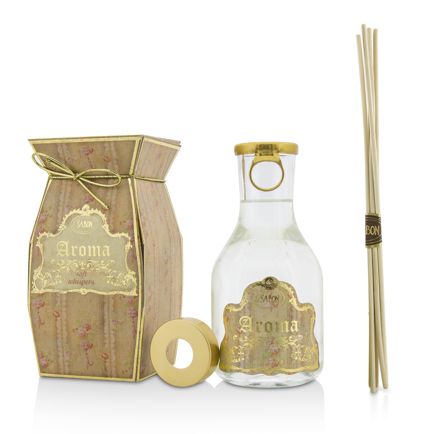Sabon Aroma Reed Diffuser - Champagne/ Soft Whispers (Musk) 250ml/8.8oz