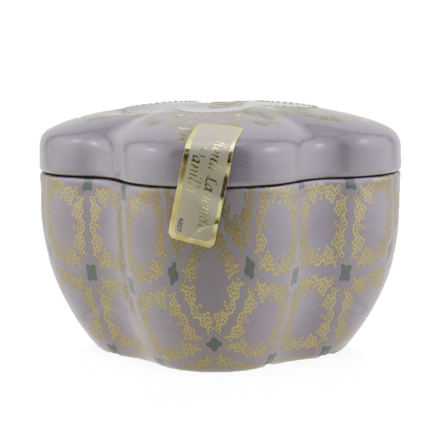 Sabon Tin Scented Candle (Small) - Patchouli Lavender Vanilla 110ml/3.71oz