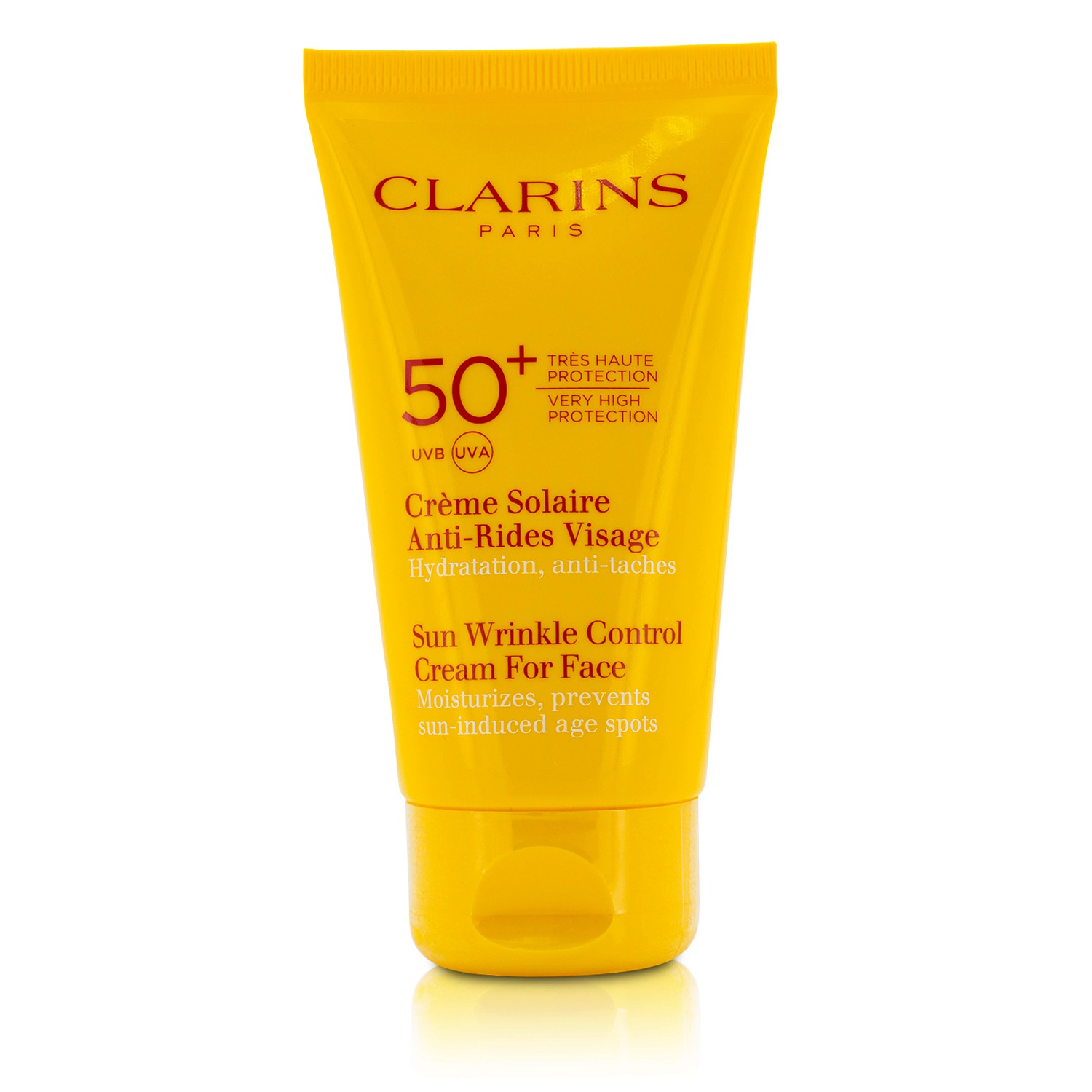 Clarins 克蘭詩 (嬌韻詩) Sun Wrinkle Control Cream Very High Protection For Face UVB/UVA 50+ (Unboxed) 75ml/2.6oz