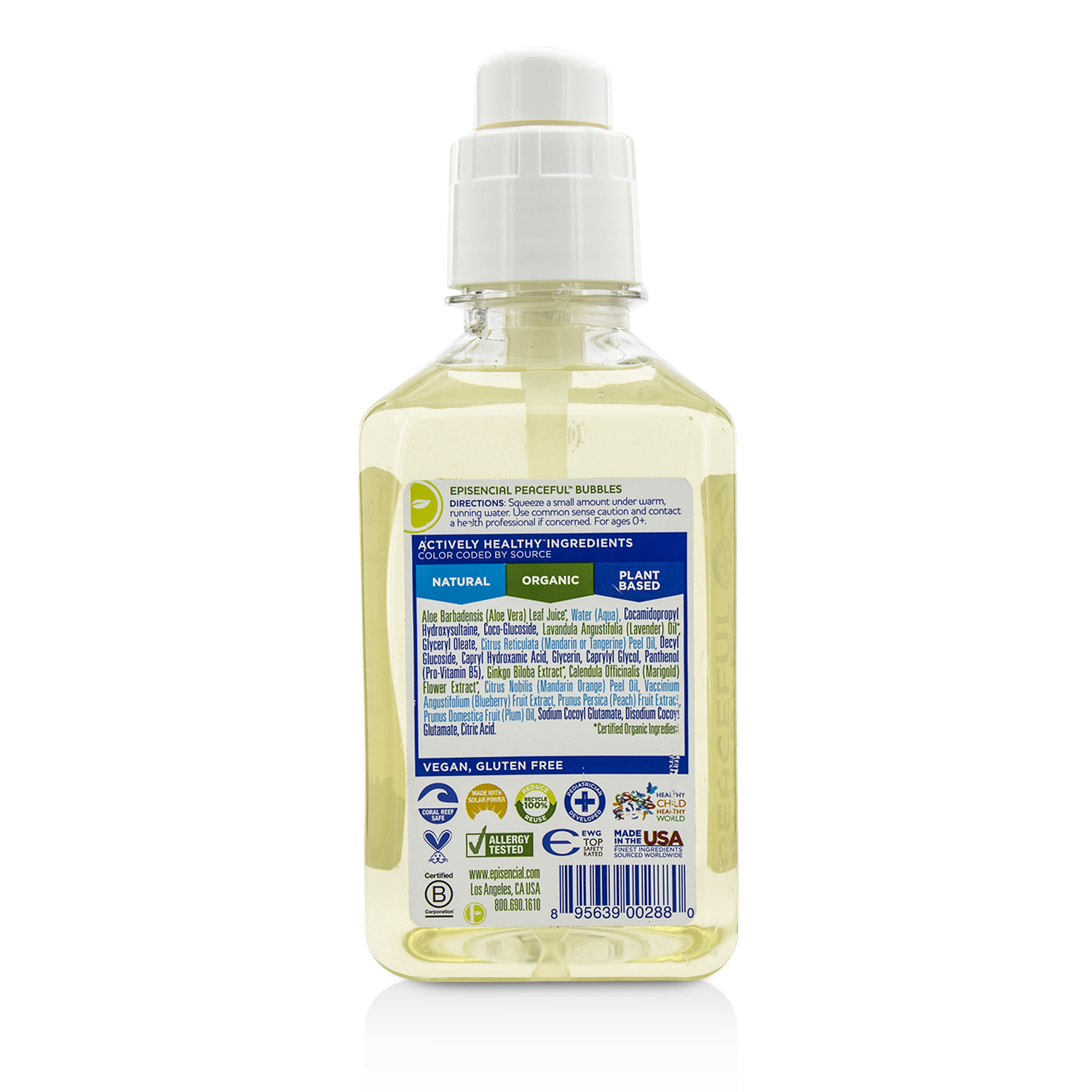 Babytime! by Episencial Peaceful Bubbles - Bubble Bath + Shampoo 610ml/22.6oz