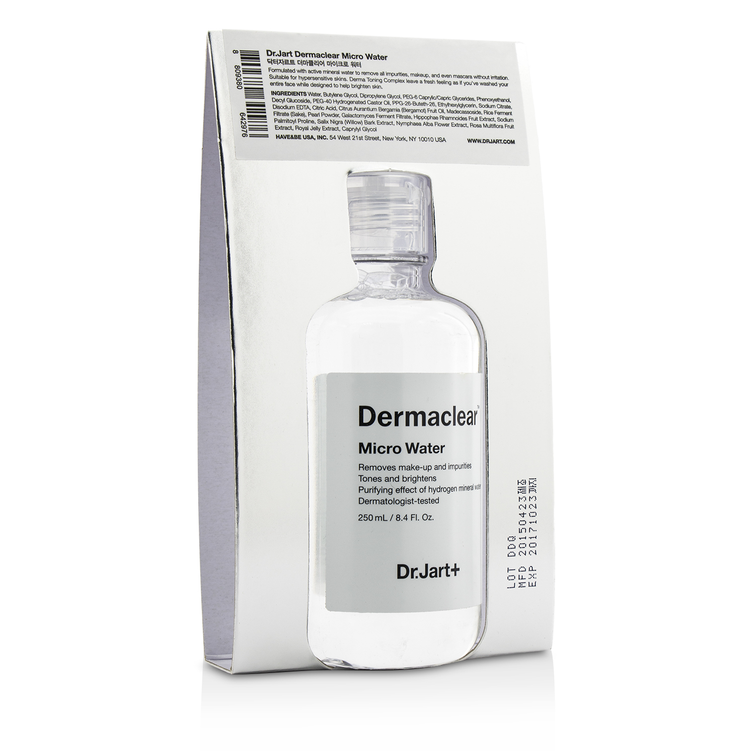 Dr. Jart+ Dermaclear Micro Water 250ml/8.4oz