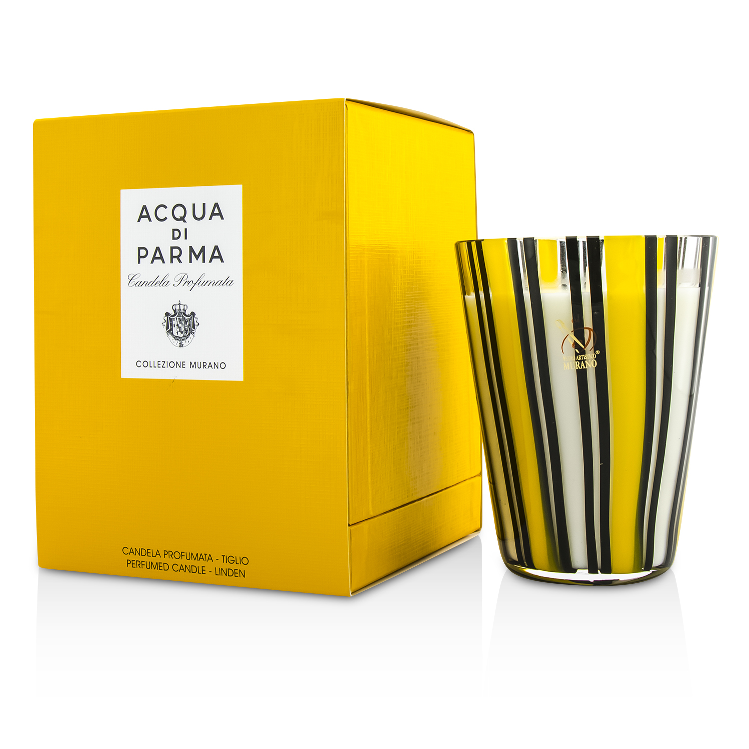 Acqua Di Parma Murano Glass Perfumed Candle - Tiglio (Linen) 200g/7.05oz