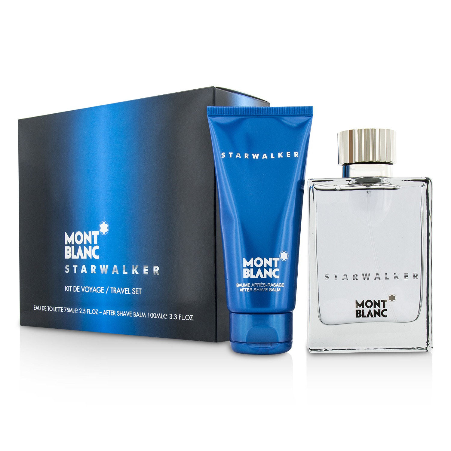 Montblanc Starwalker Coffret: Eau De Toilette Spray 75ml/2.5oz + After Shave Balm 100ml/3.3oz 2pcs
