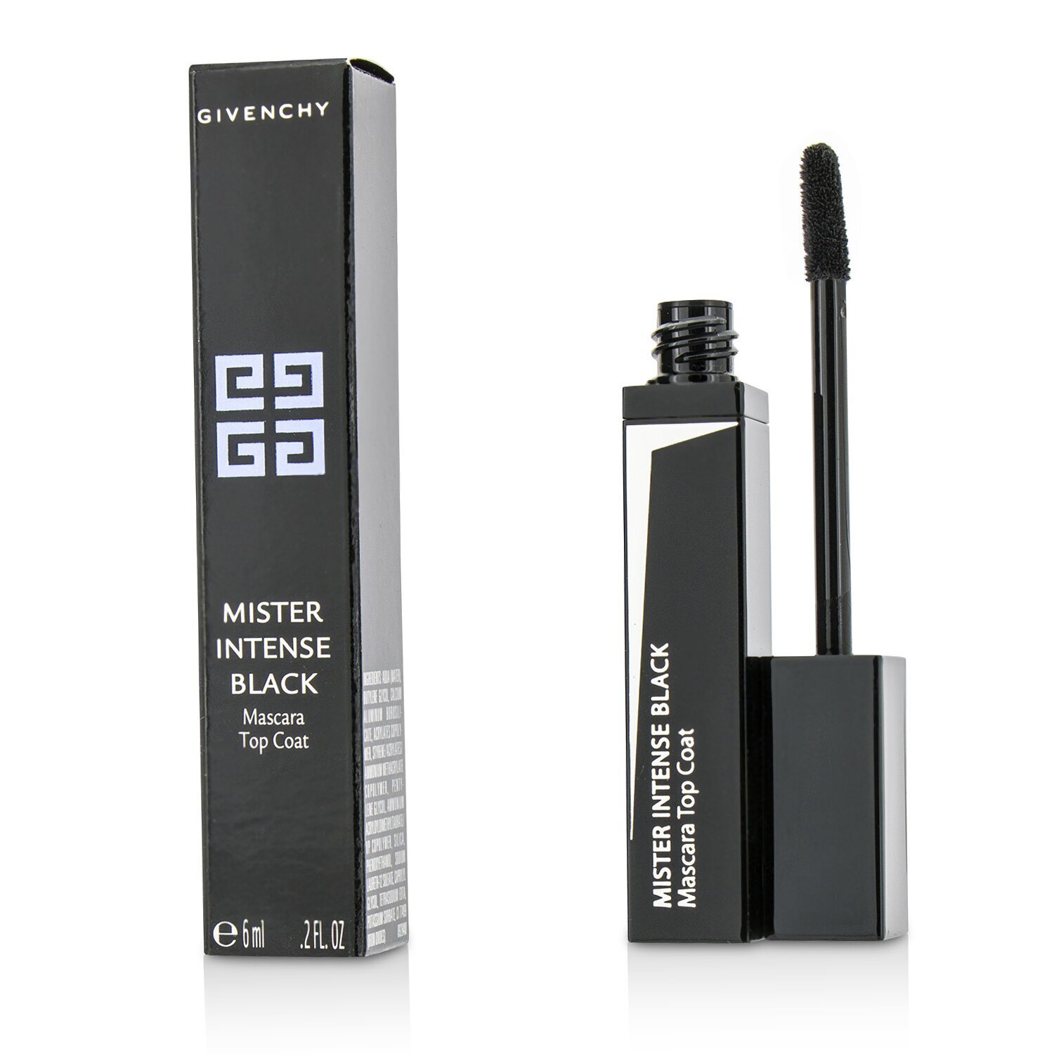 Givenchy Tusz do rzęs Mister Intense Black Mascara Top Coat 6ml/0.2oz