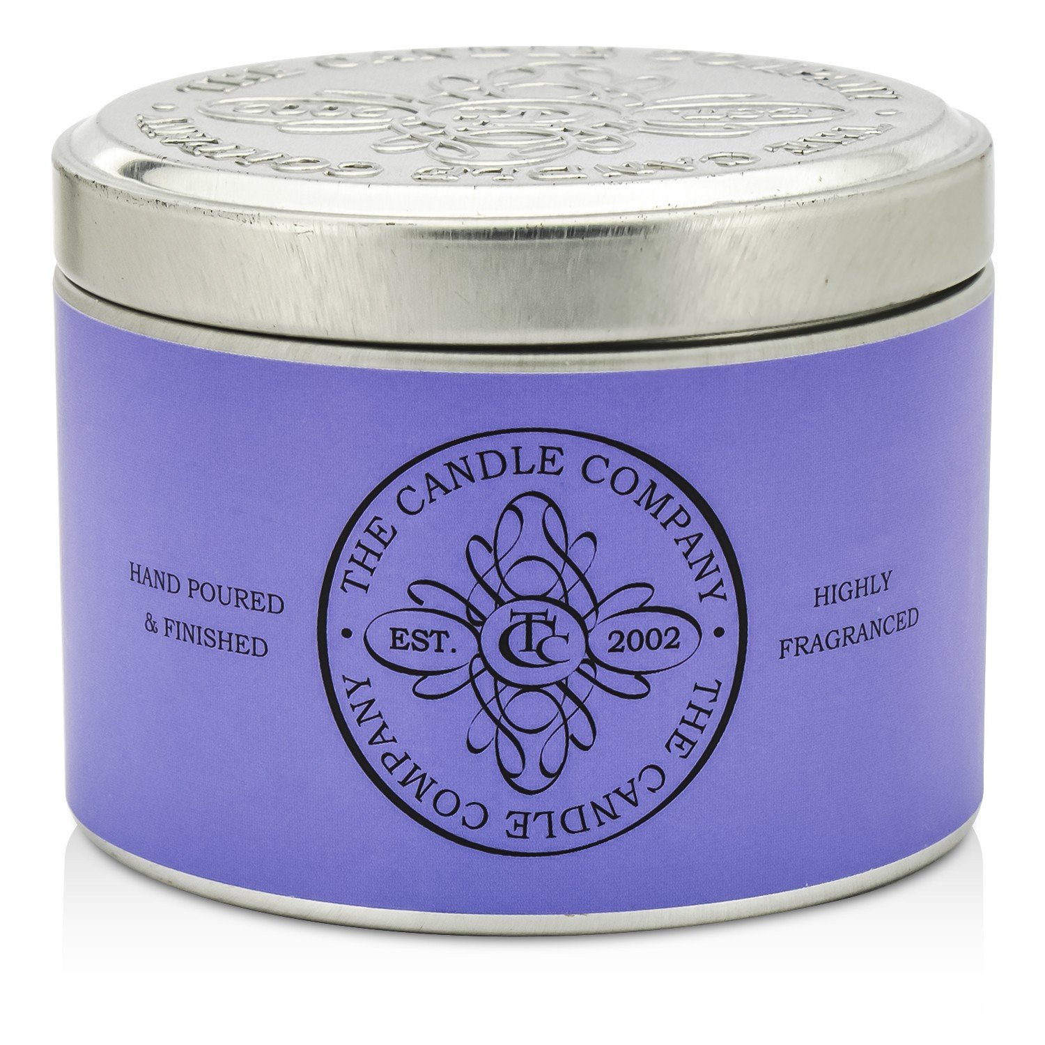 The Candle Company Tin Can Highly Fragranced Candle - French Lavender (1.5x3) inch