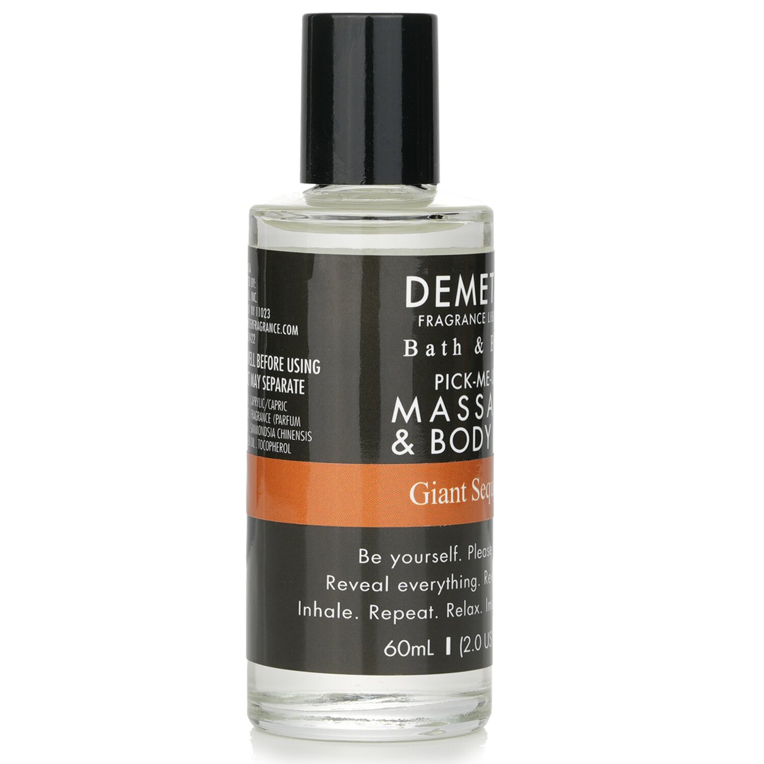 Demeter Giant Sequoia Massage & Body Oil 60ml/2oz