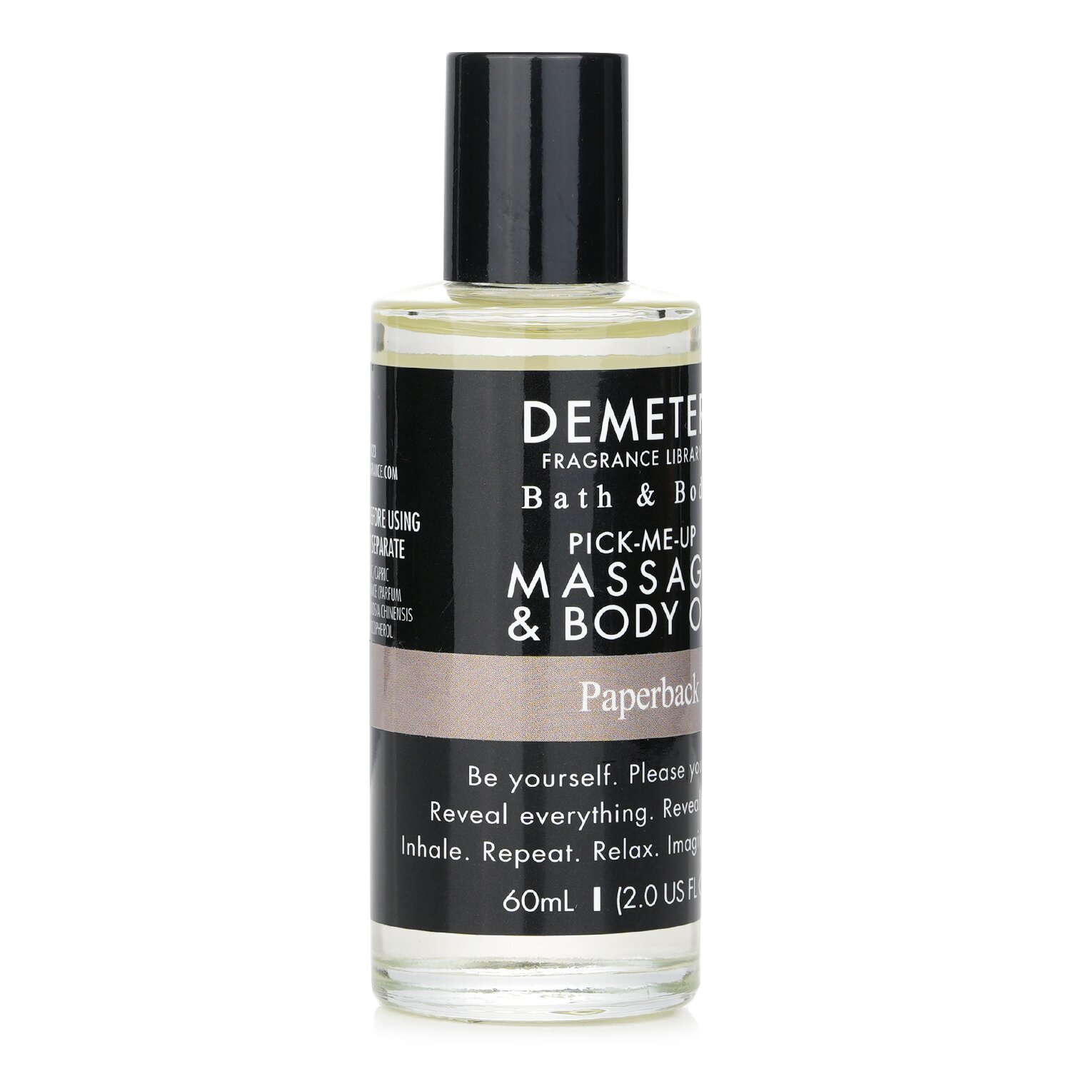 Demeter Paperback Massage & Body Oil 60ml/2oz