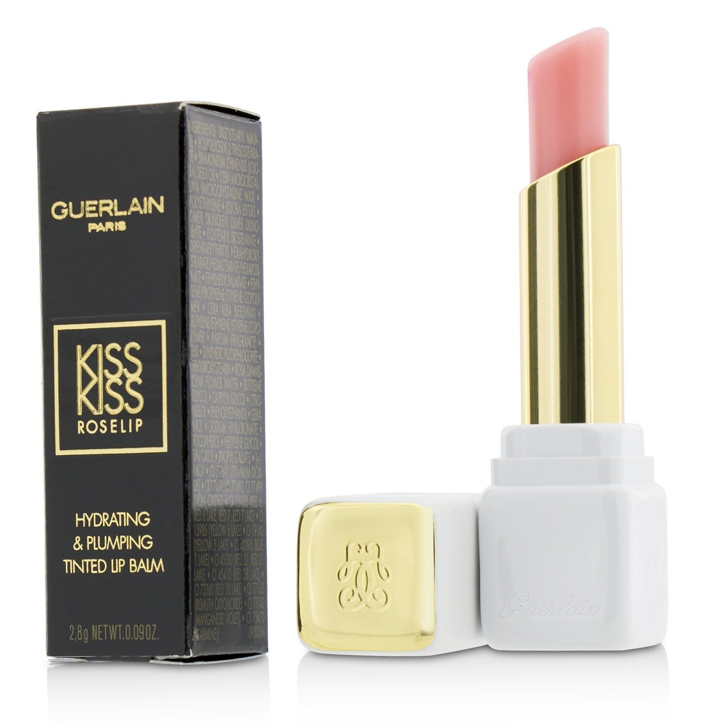 Guerlain KissKiss Roselip Hydrating & Plumping Tinted Lip Balm 2.8g/0.09oz