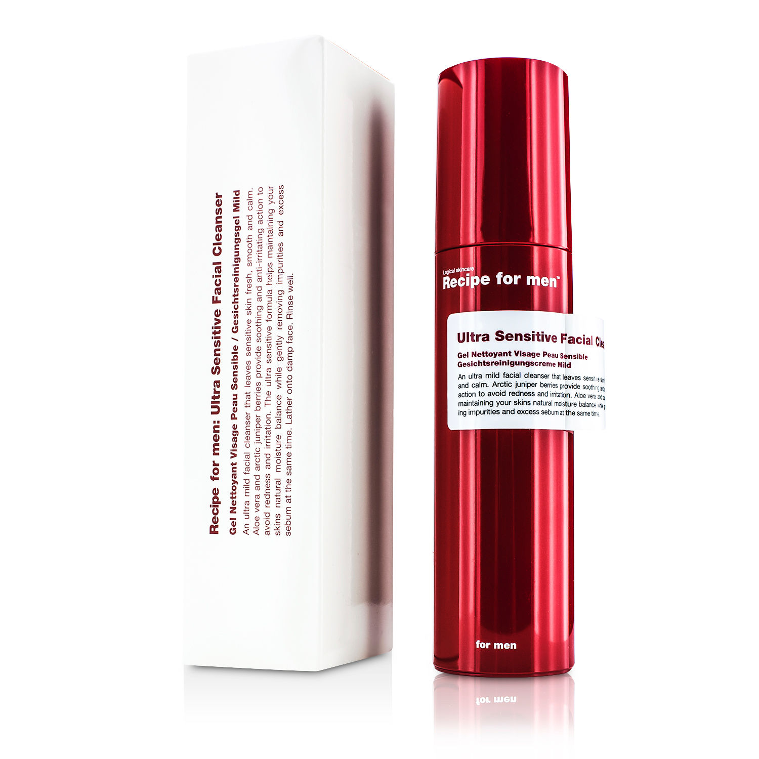 Recipe For Men 男士配方  極舒緩潔面乳 100ml/3.4oz