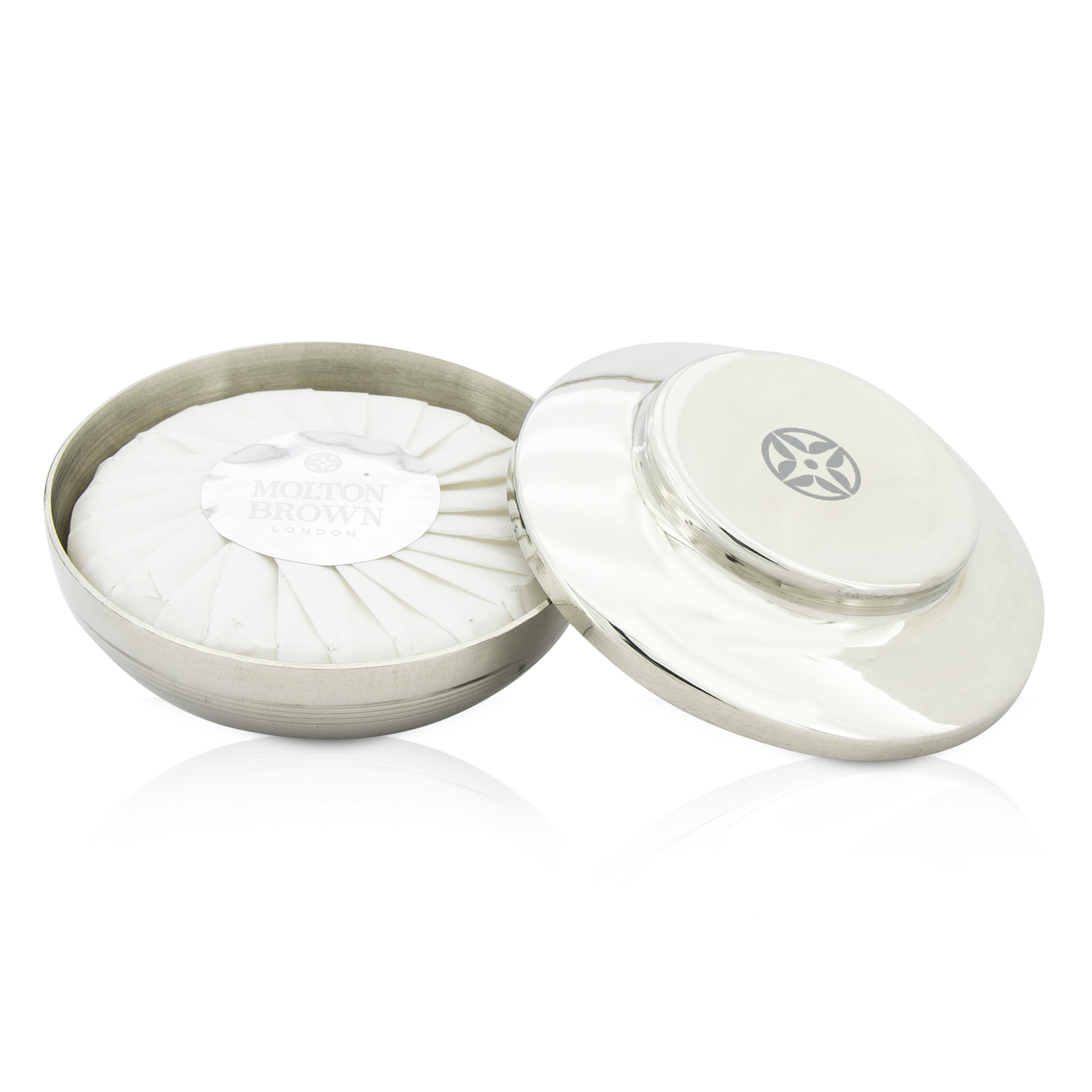 Molton Brown ชุด Moisture-Rich Shaving Soap in a Bowl:สบู่โกนหนวด Shaving Soap 100g + จานรอง Shaving Bowl 1 ชิ้น 2pcs