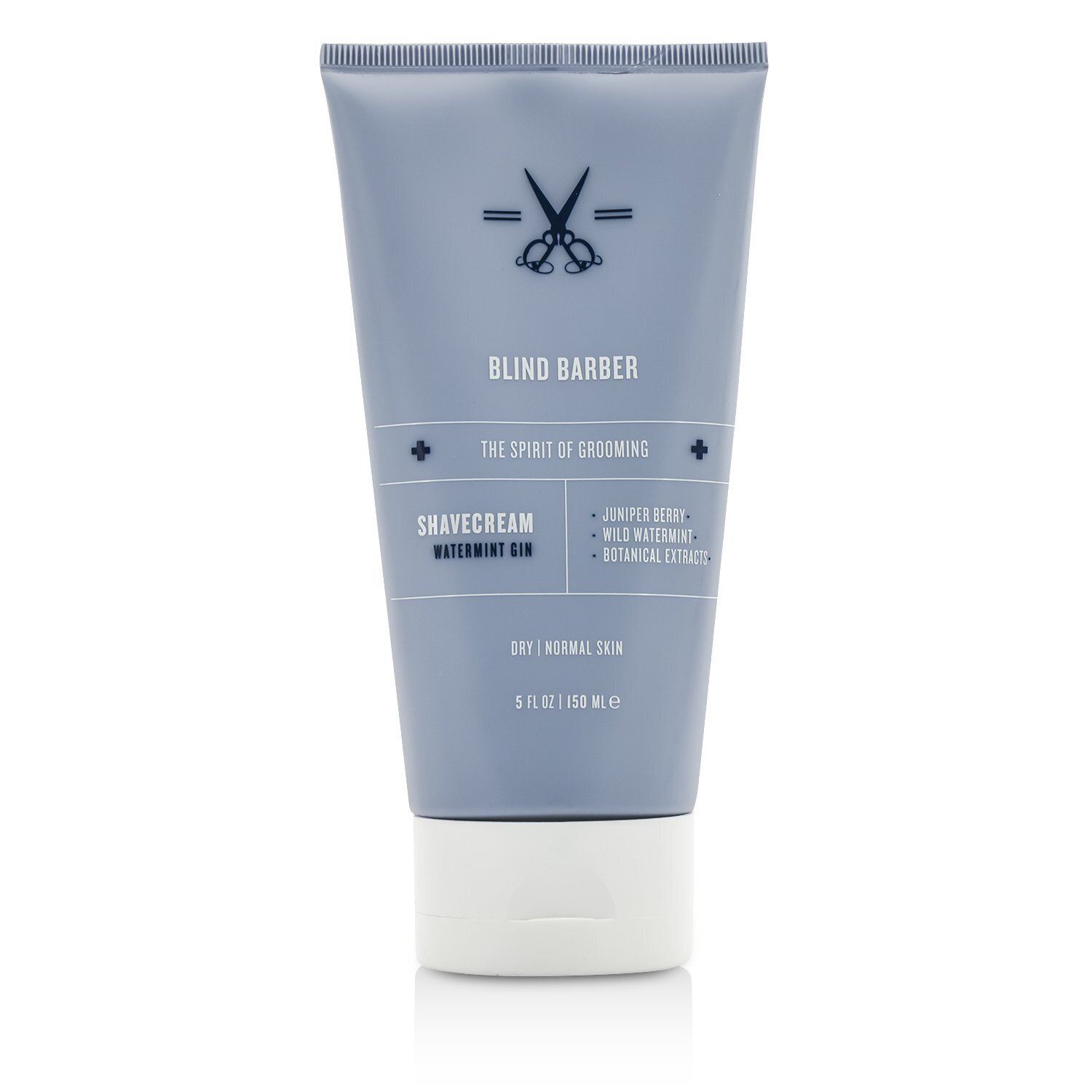 Blind Barber Wild Watermint Gin Shave Cream (Dry/Normal Skin) 150ml/5oz