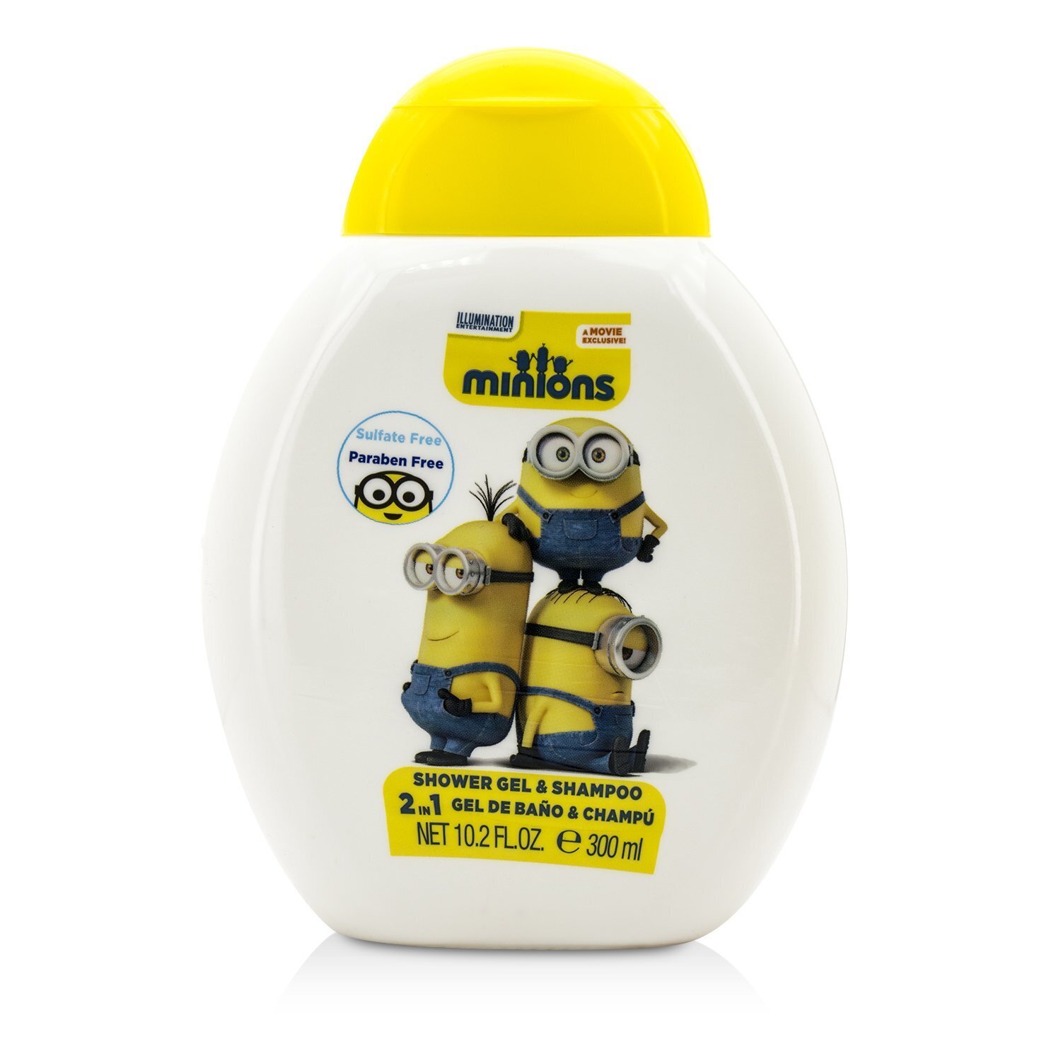 Air Val International 艾薇兒國際 小小兵 2合1沐浴洗髮精 Minions 2 In 1 Shower Gel & Shampoo 300ml/10.2oz