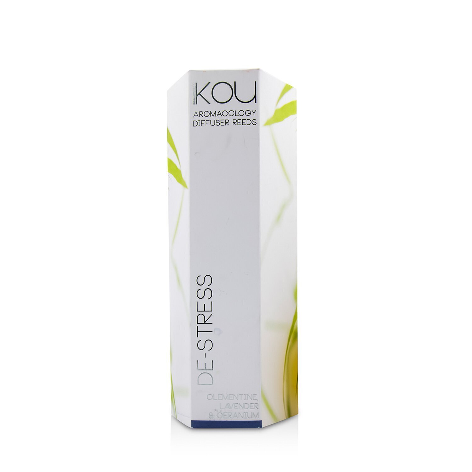iKOU Aromacology Diffuser Reeds - De-Stress (Lavender & Geranium - 9 months supply) 175ml