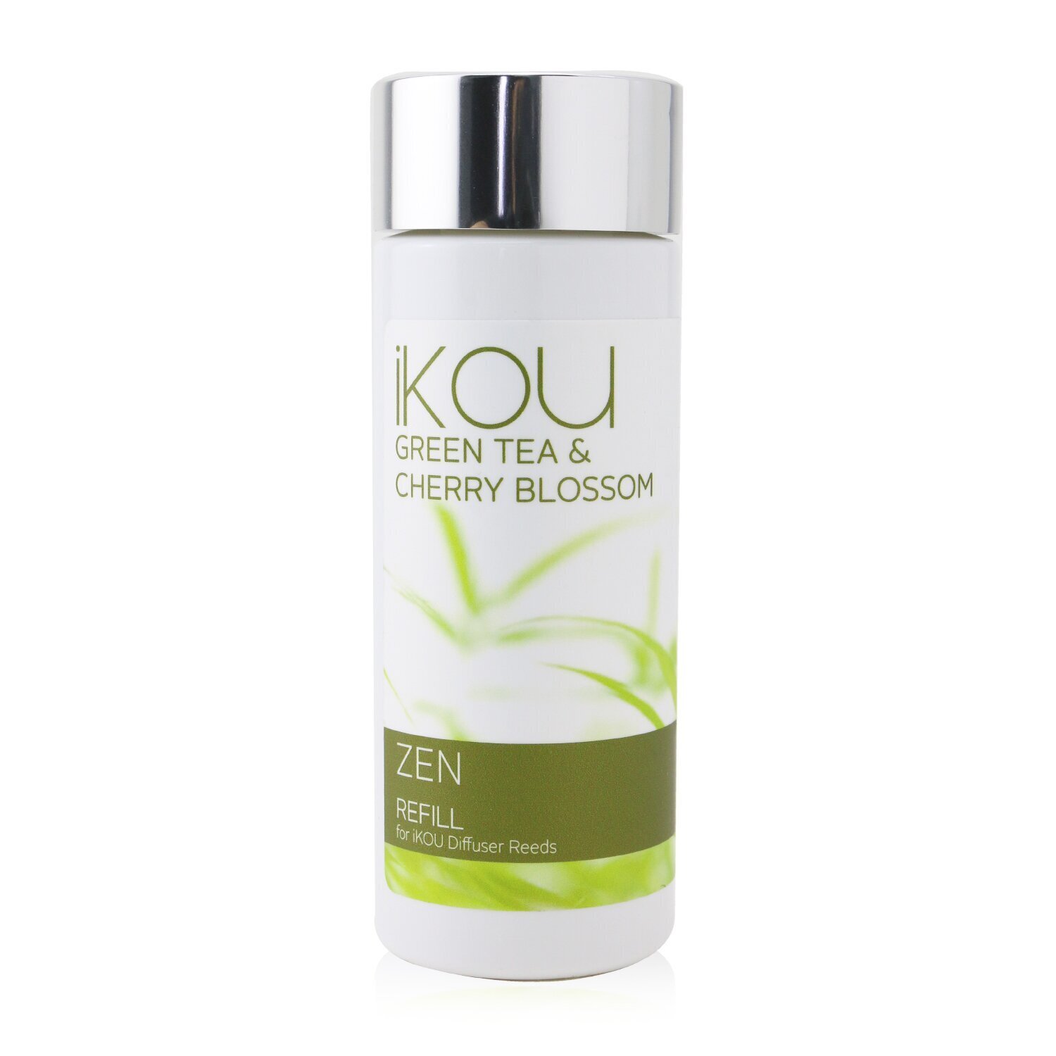 iKOU Diffuser Reeds Refill - Zen (Green Tea & Cherry Blossom) 125ml/4.22oz