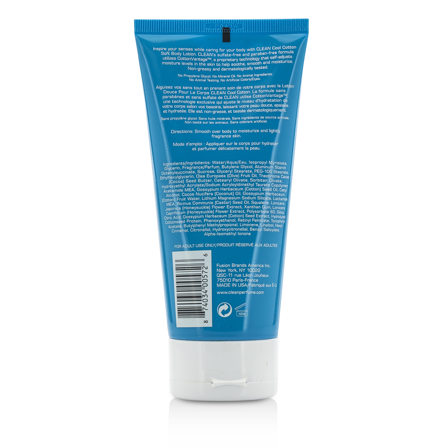 Clean Clean Cool Cotton Мягкий Лосьон для Тела 177ml/6oz