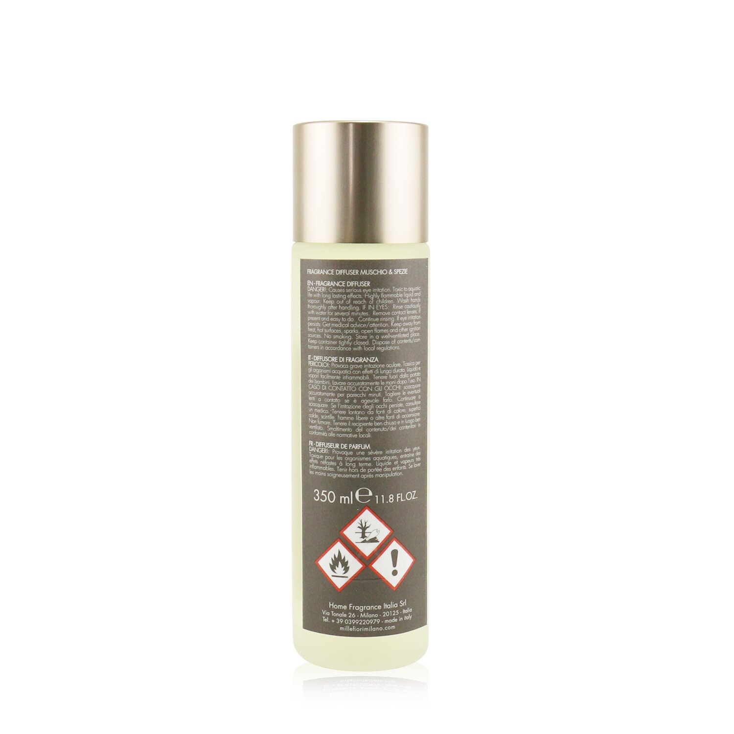 Millefiori Selected Fragrance Diffuser - Muschio E Spezie 350ml/11.8oz