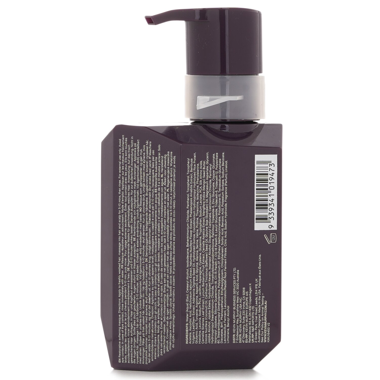 Kevin.Murphy Young.Again.Masque (Immortelle and Baobab Infused Restorative Softening Masque - To Dry Damaged or Brittle Hair) 200ml/6.7oz