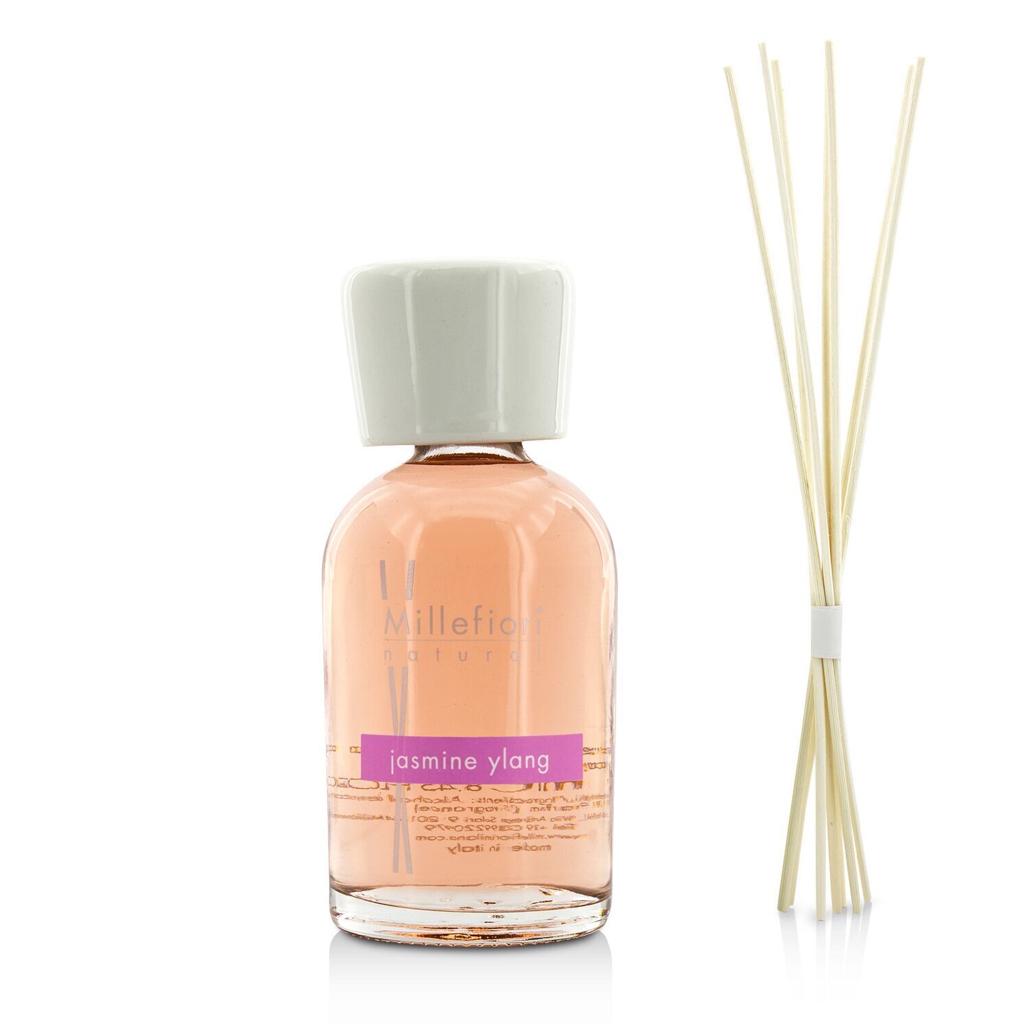 Millefiori Natural Fragrance Huonetuoksu - Jasmine Ylang 250ml/8.45oz