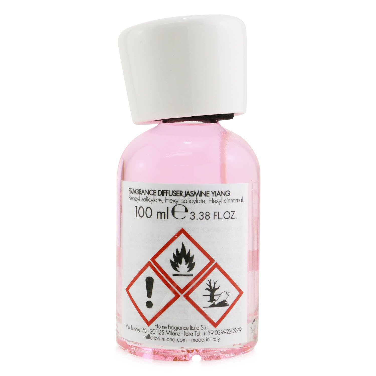Millefiori Natural Fragrance Diffuser - Jasmine Ylang 100ml/3.38oz