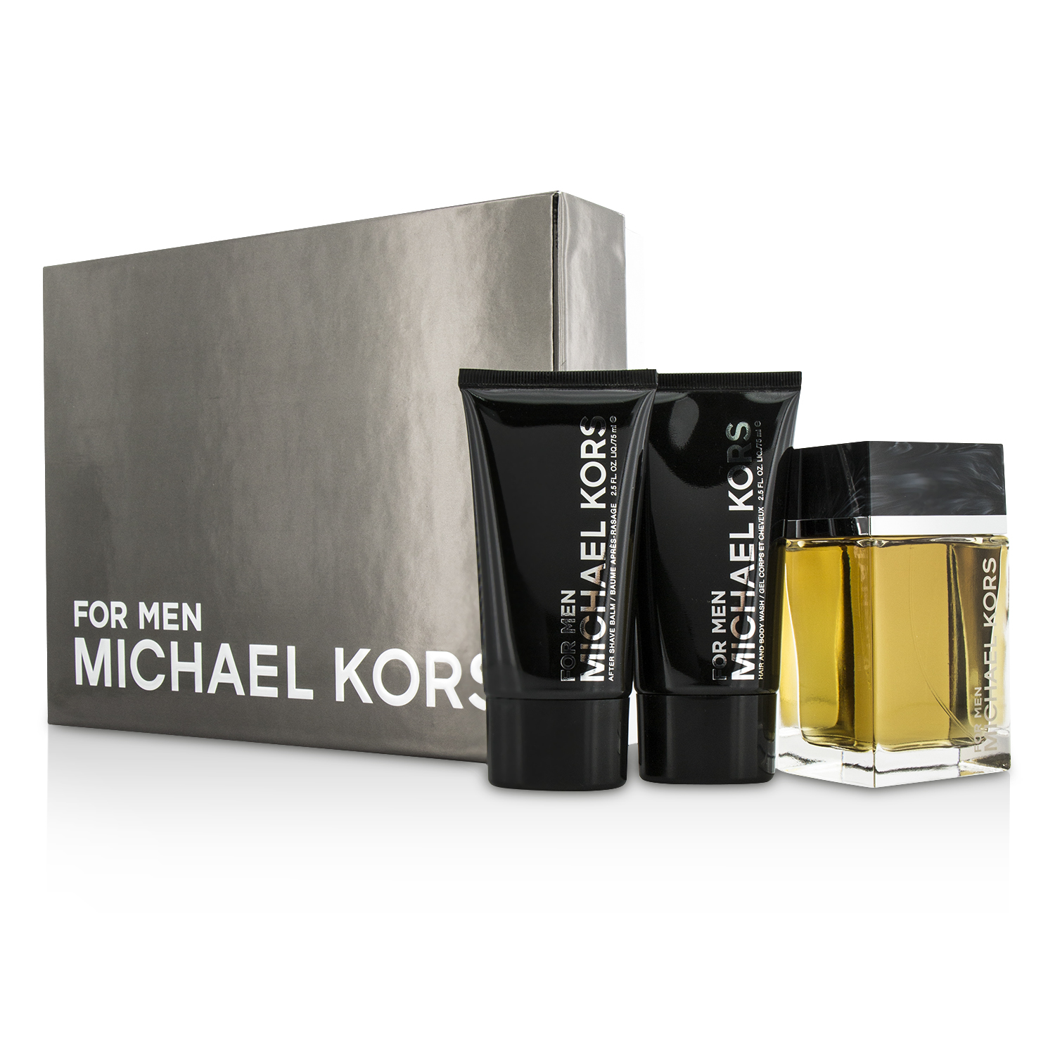 Michael Kors מארז מייקל קורס: או דה טואלט ספריי 125 מל + אפטרשייב באלם 100 מל + שטיפת גוף 75 מל 3pcs
