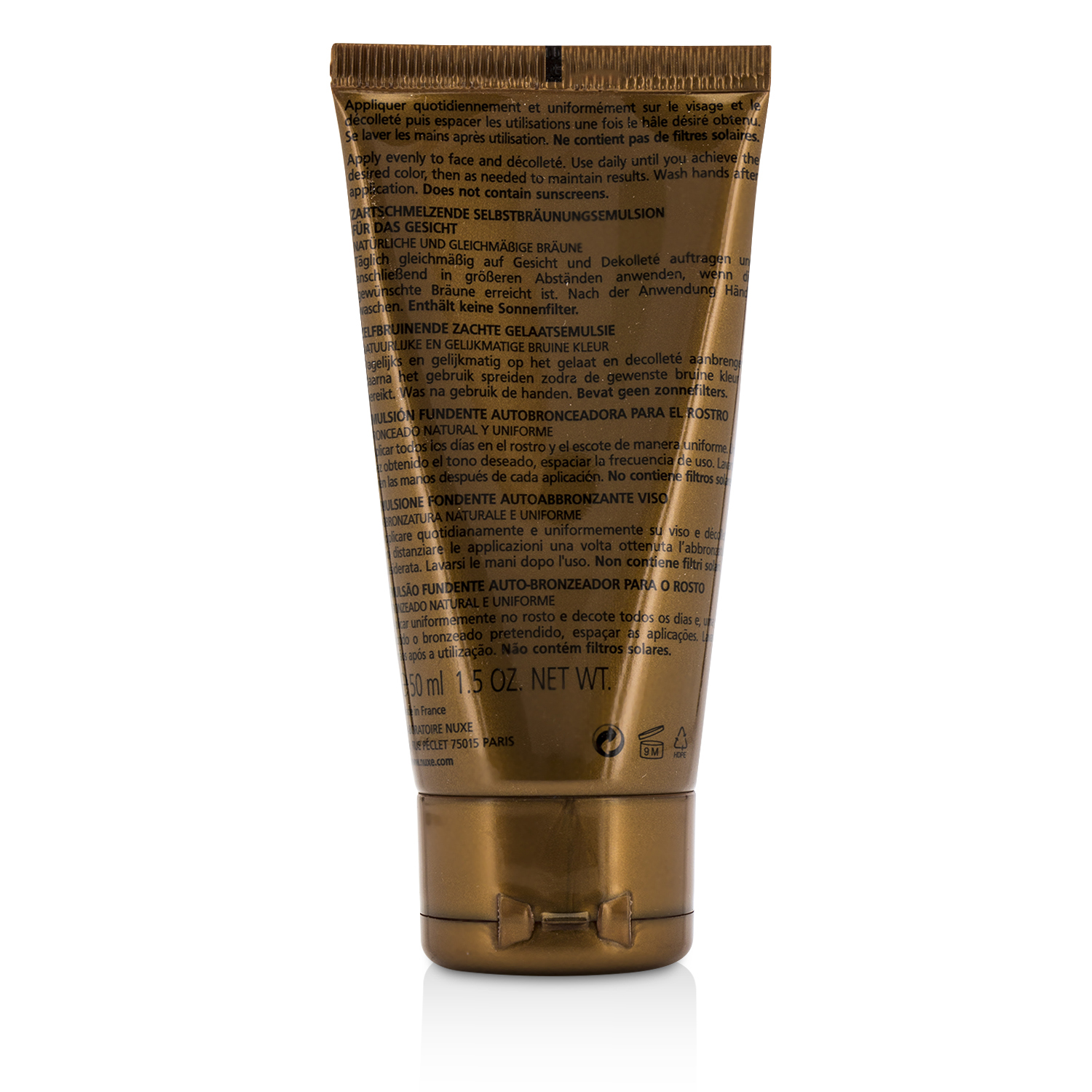 Nuxe Nuxe Sun Fondant Эмульсия Автозагар для Лица 50ml/1.5oz