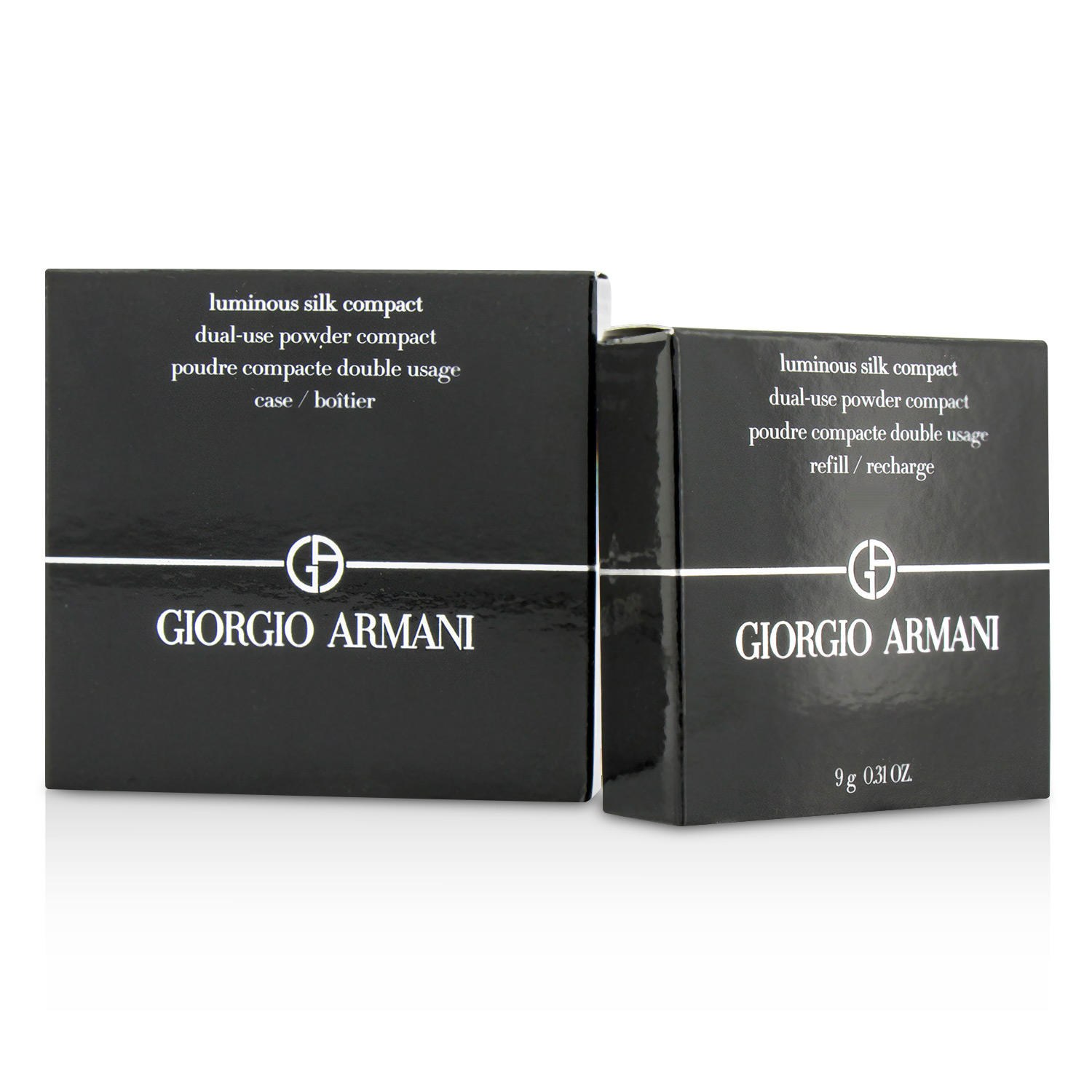 Giorgio Armani Luminous Silk Powder Compact (Case+Refill) 9g/0.31oz