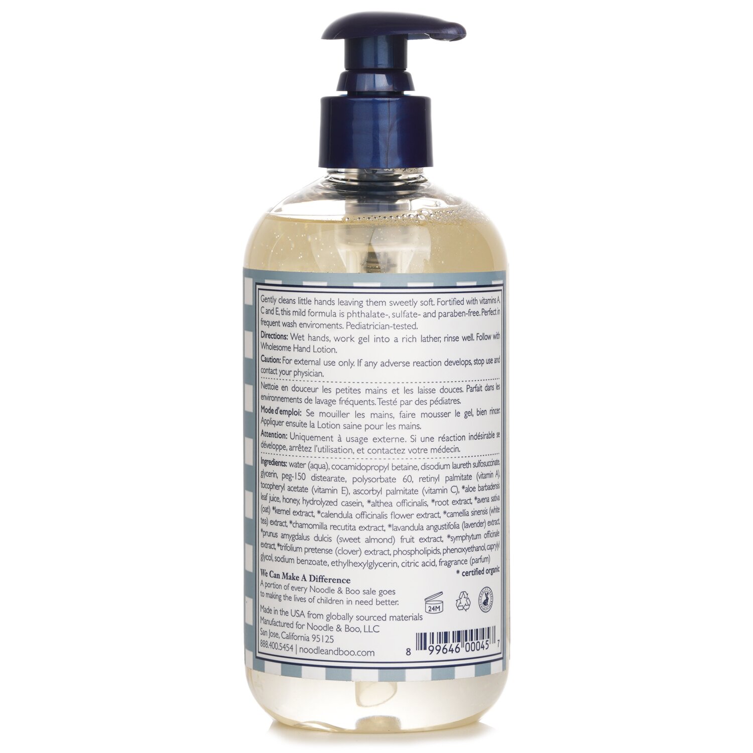 Noodle & Boo Healthy Hand Wash 355ml/12oz