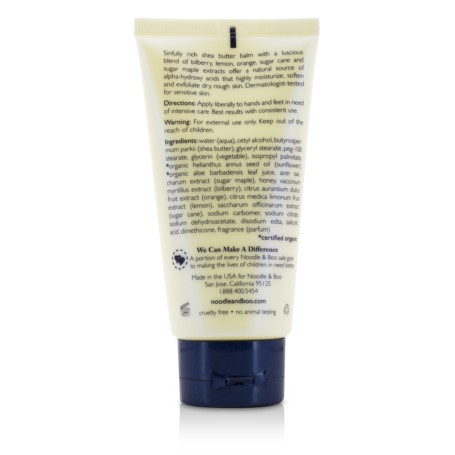 Noodle & Boo Blissful Balm - Para Pies & Manos 85g/3oz