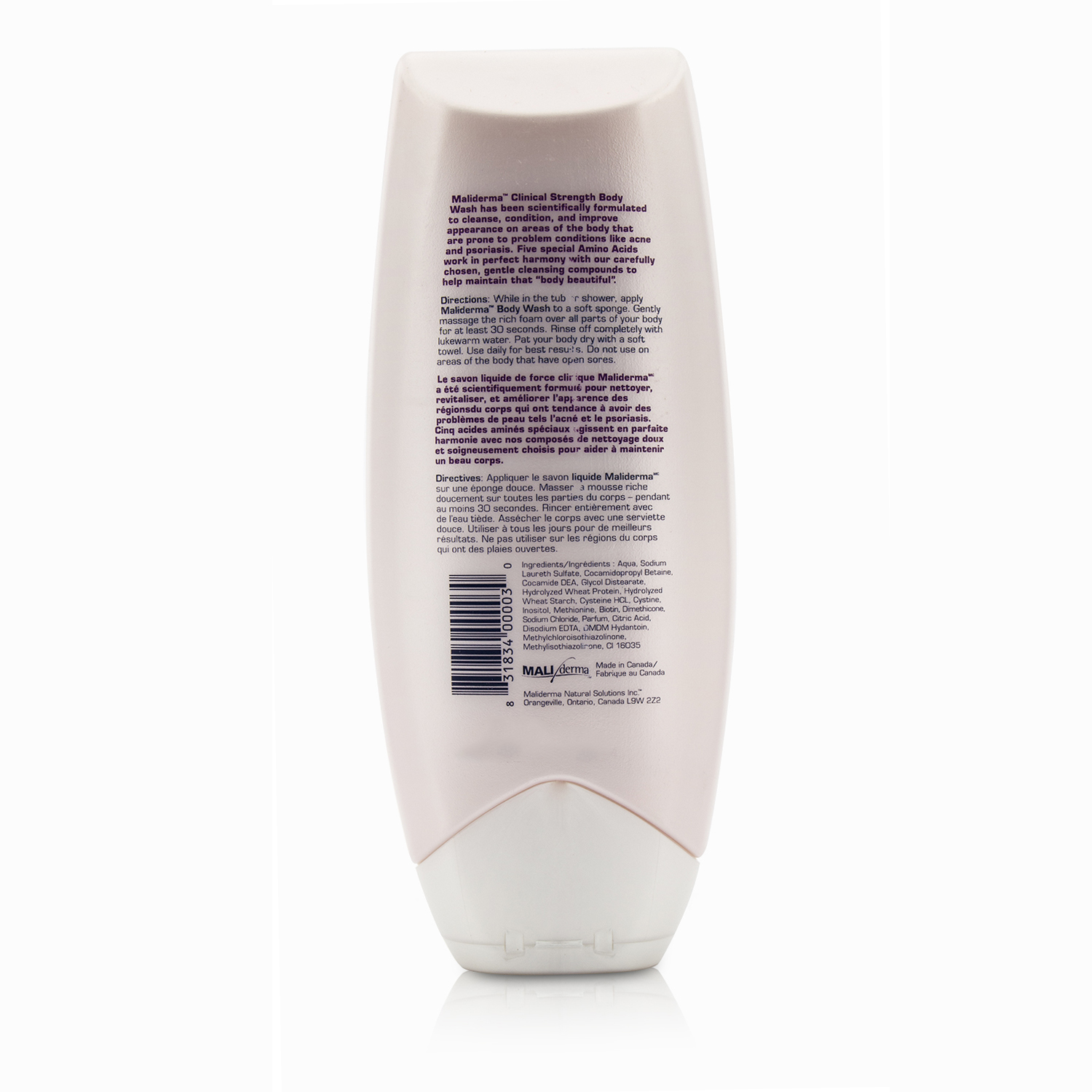 Maliderma Гель для Душа 400ml/13.5oz