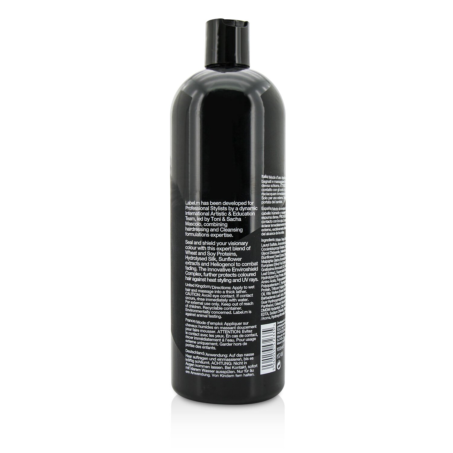 Label.M שמפו לחיזוק הצבע (נלחם בדהיית צבע עם הגנת UV) 1000ml/33.8oz