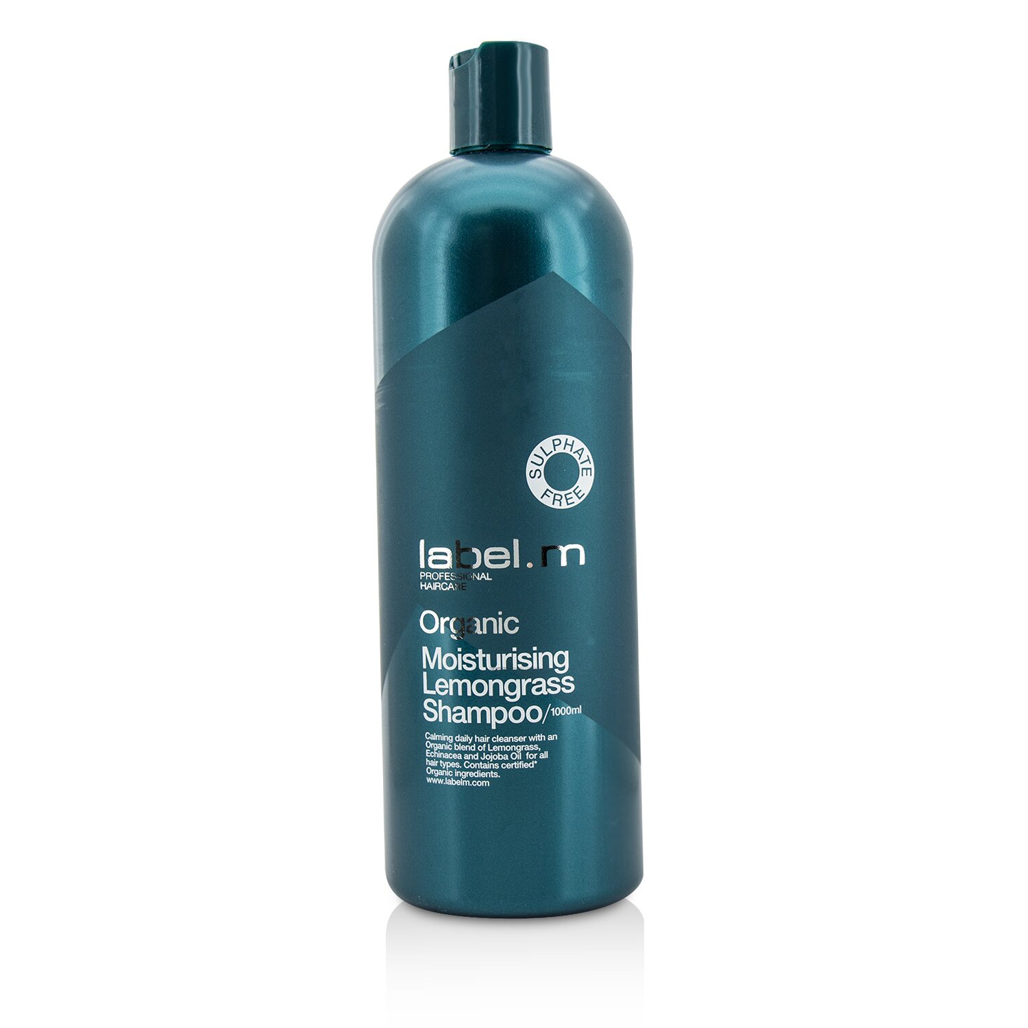 Label.M Organic Moisturising Lemongrass Shampoo (Calming Daily Hair Cleanser For All Hair Types) 1000ml/33.8oz