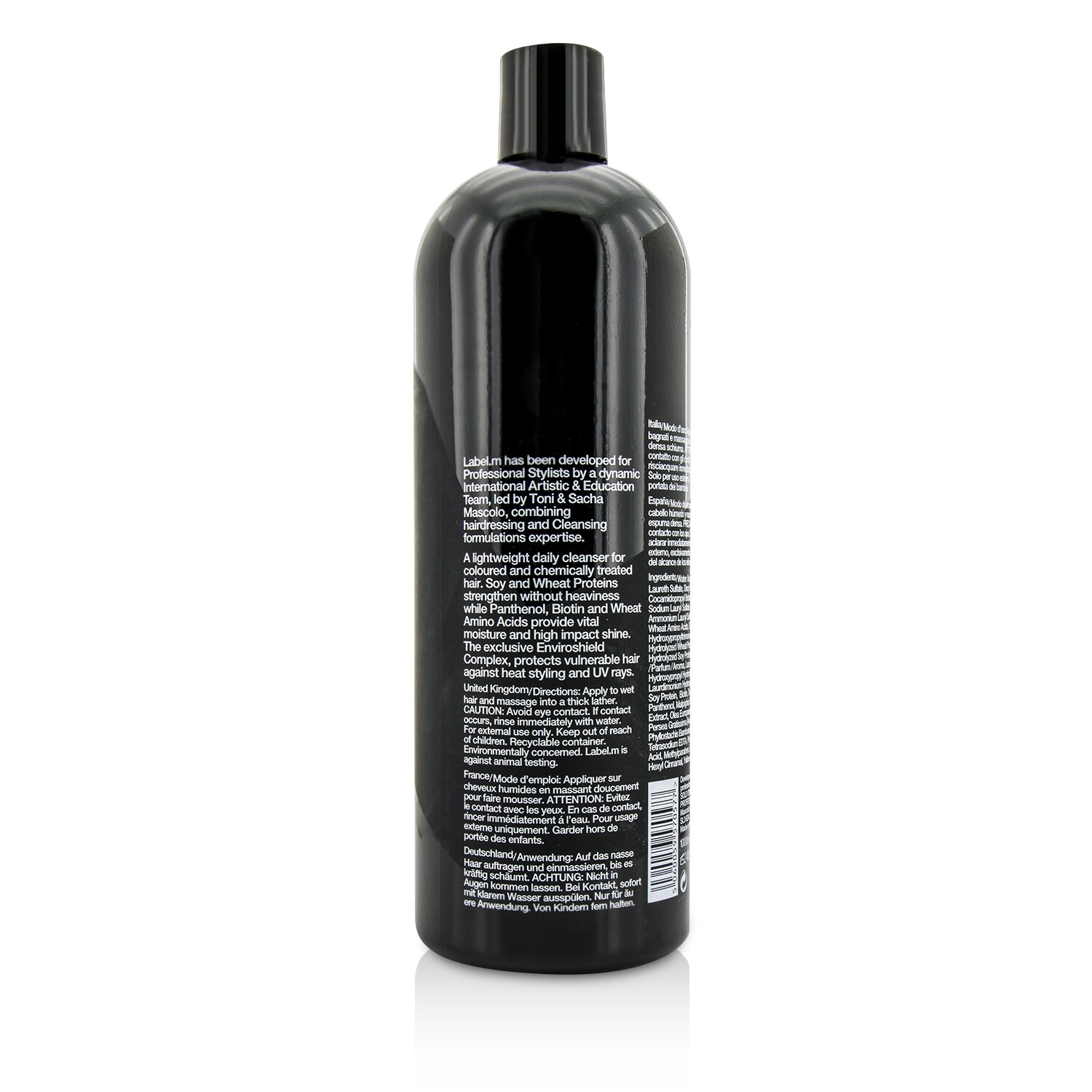 Label.M Treatment Shampoo (Daily Lightweight Treatment For Chemically Treated or Coloured Hair) 1000ml/33.8oz
