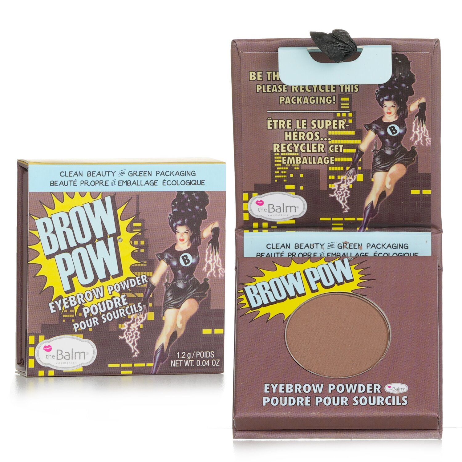 TheBalm BrowPow Eyebrow Powder 1.2g/0.04oz